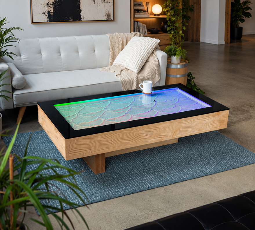 Carved Hardwood Xyla Table