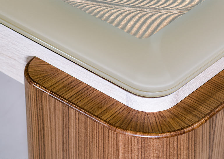 Xyla Hardwood Pillar Table - Image 2