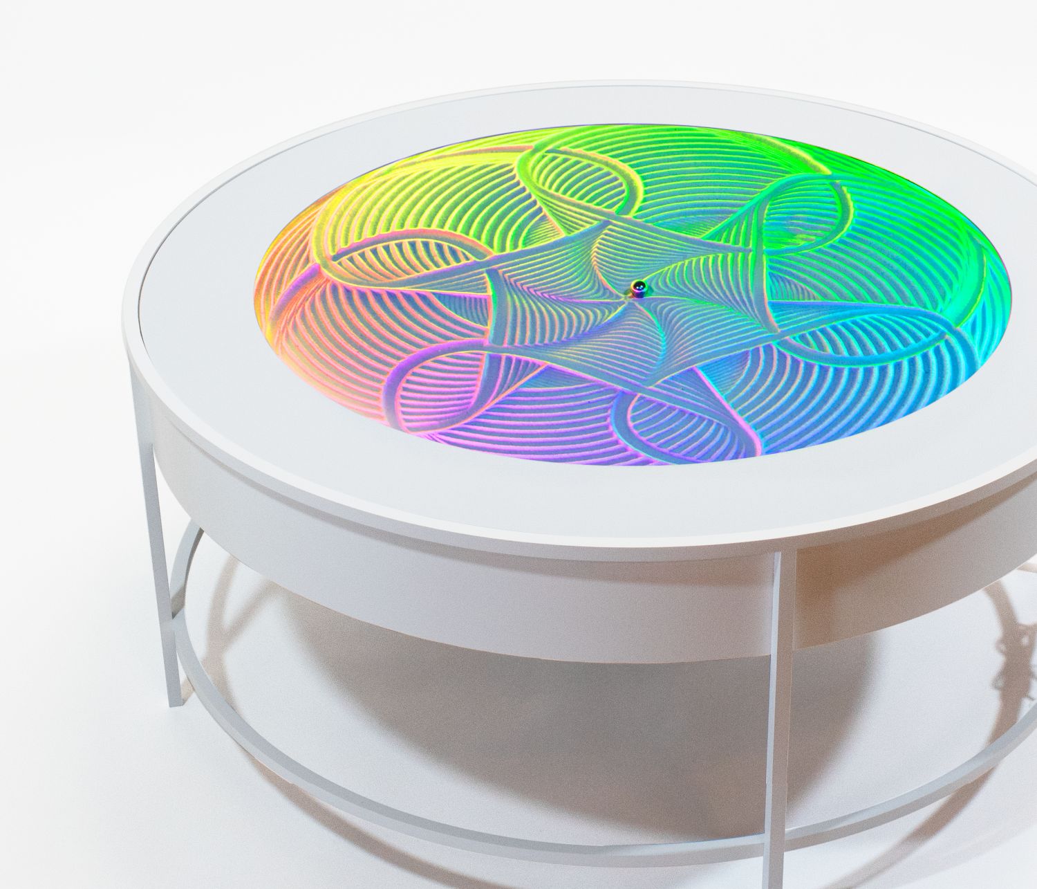 #12 | White Coffee Table